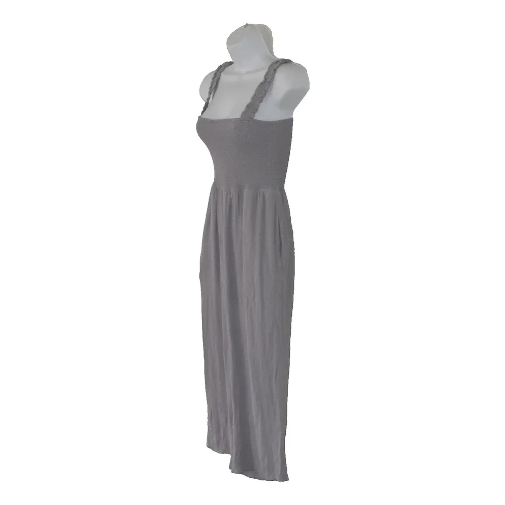 A5 NWOT ARITZIA WILFRED Smocked Bodice Wide Leg Chianti Jumpsuit Size S